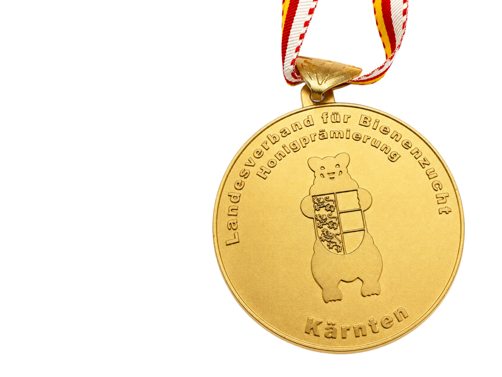Goldmedaille des Landesverbandes für Bienenzucht in Kärnten